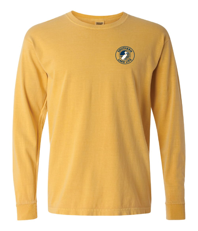 The Southern Lake Life: Diamond Logo - Long Sleeve - Mustard