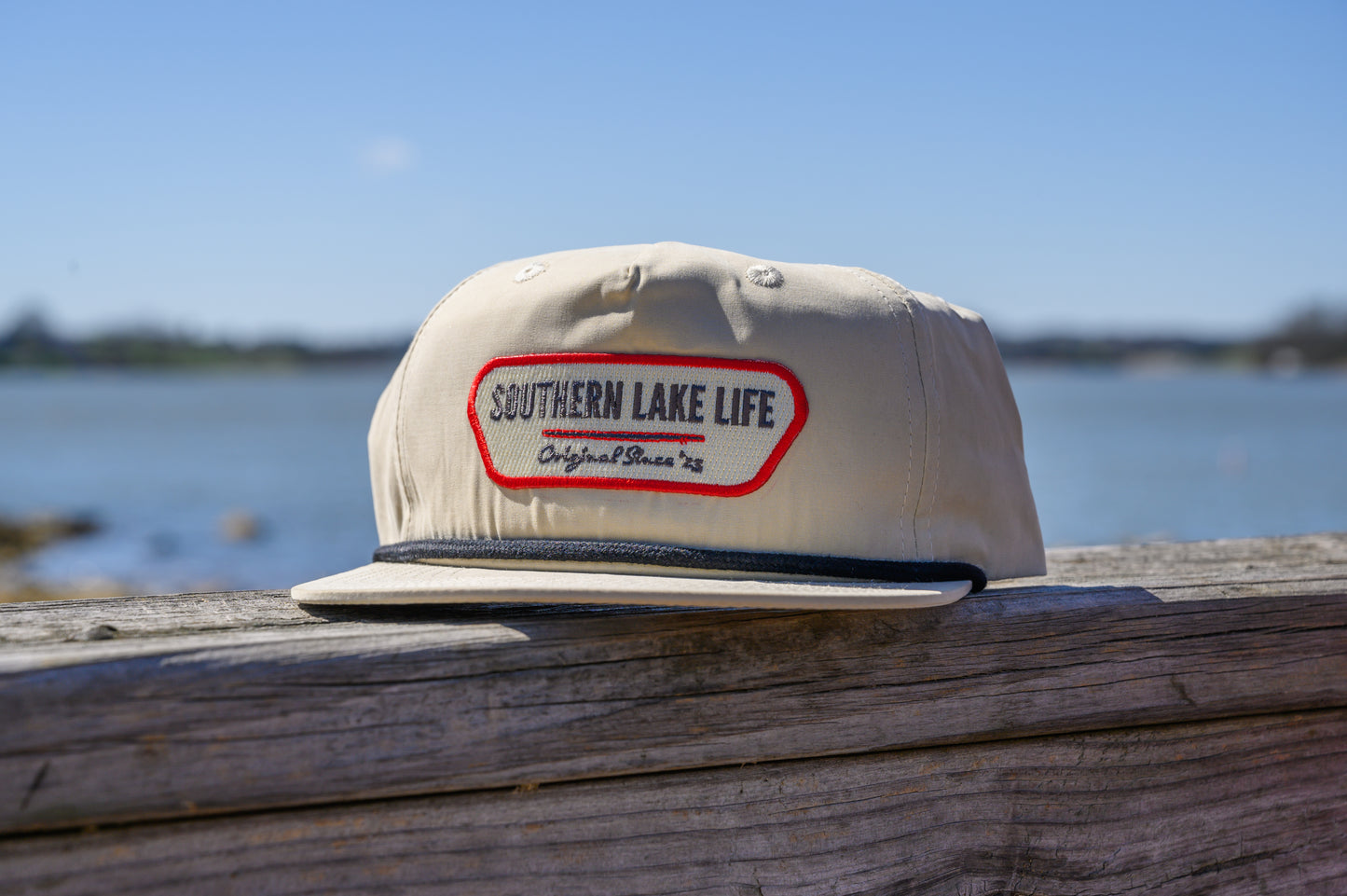 The Southern Lake Life: PATCH BISCUIT ROPE HAT