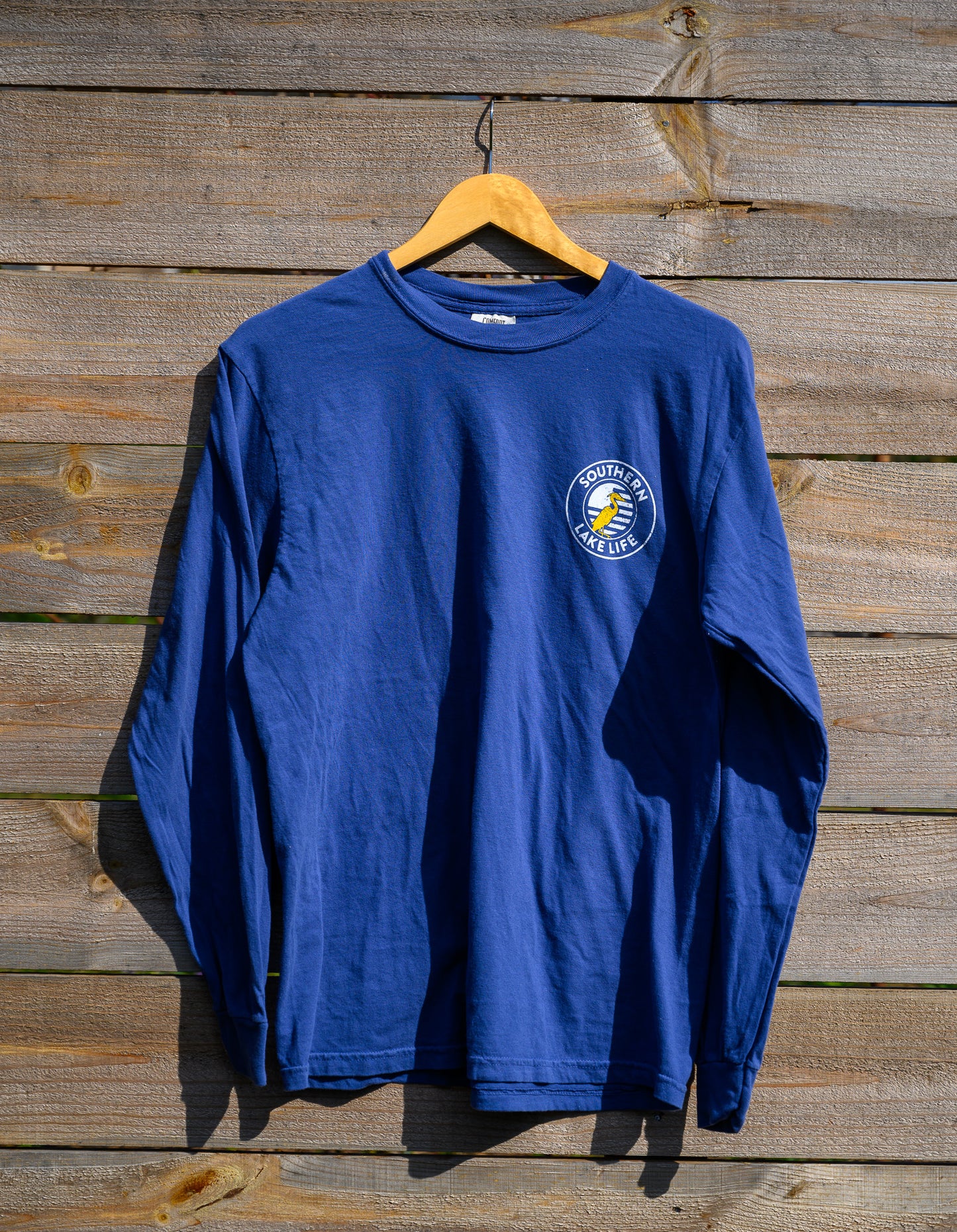 The Southern Lake Life - Circle Logo - Navy Blue - Long Sleeve