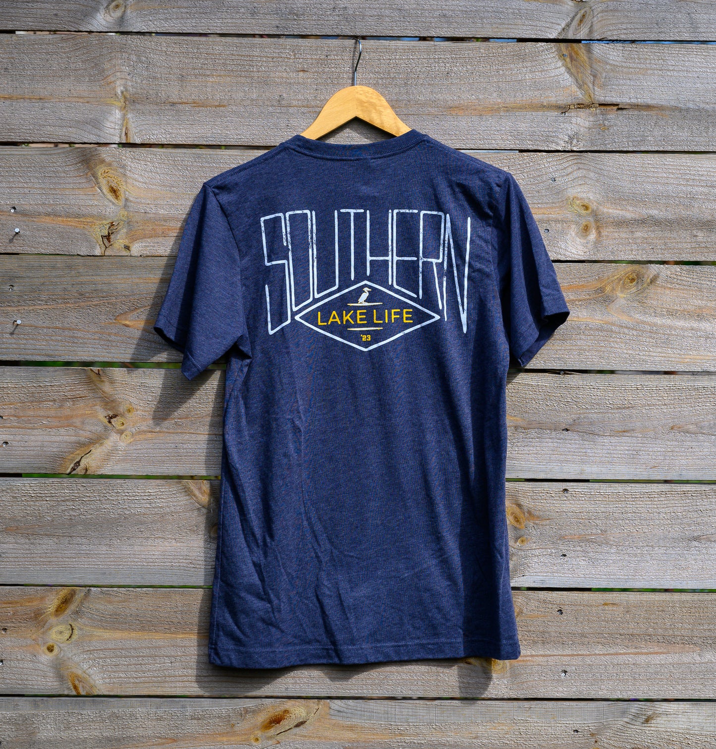 The Southern Lake Life - Diamond Logo - Short Sleeve - Navy
