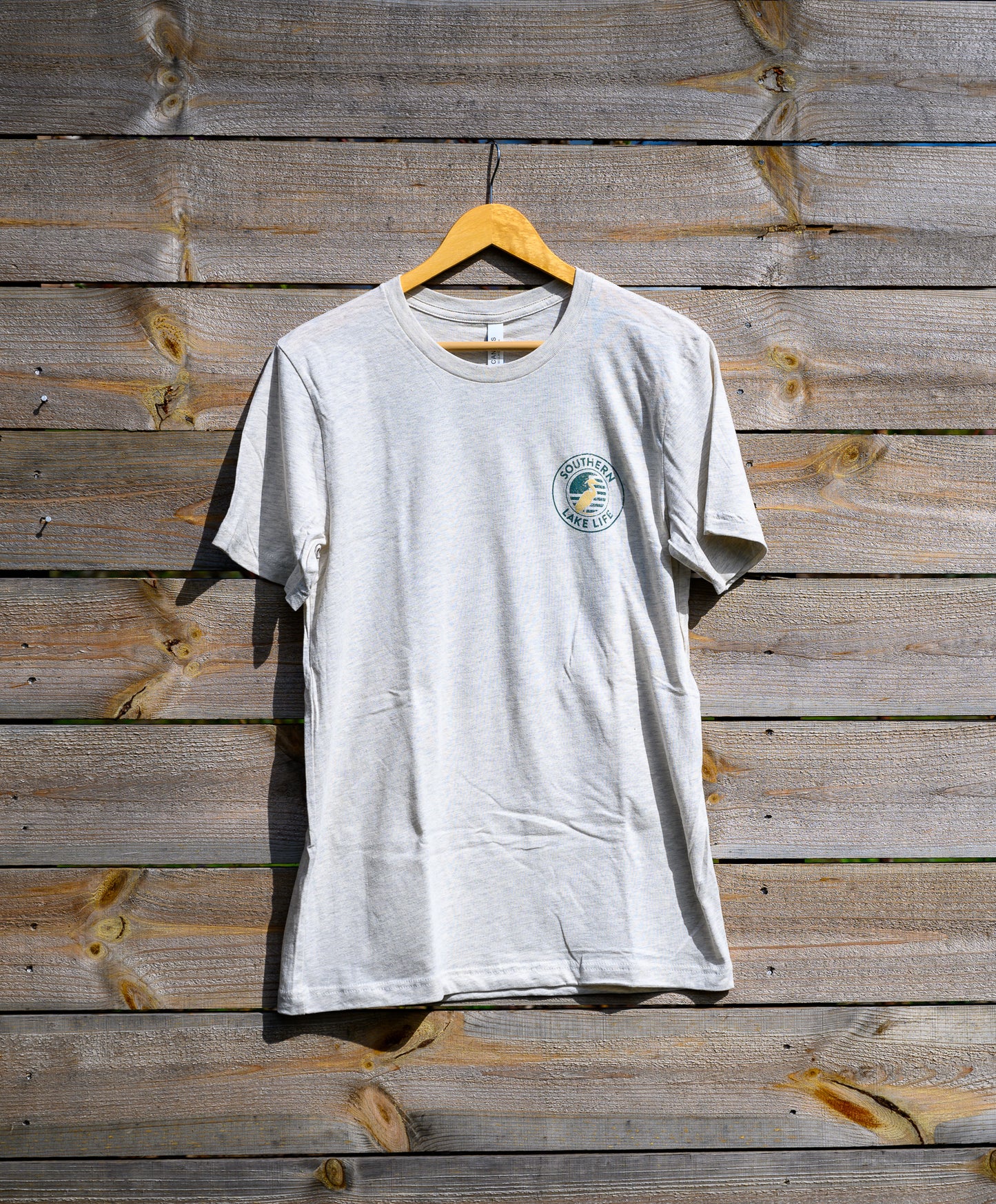 LAKESIDE CAMP TEE - HEATHER GRAY
