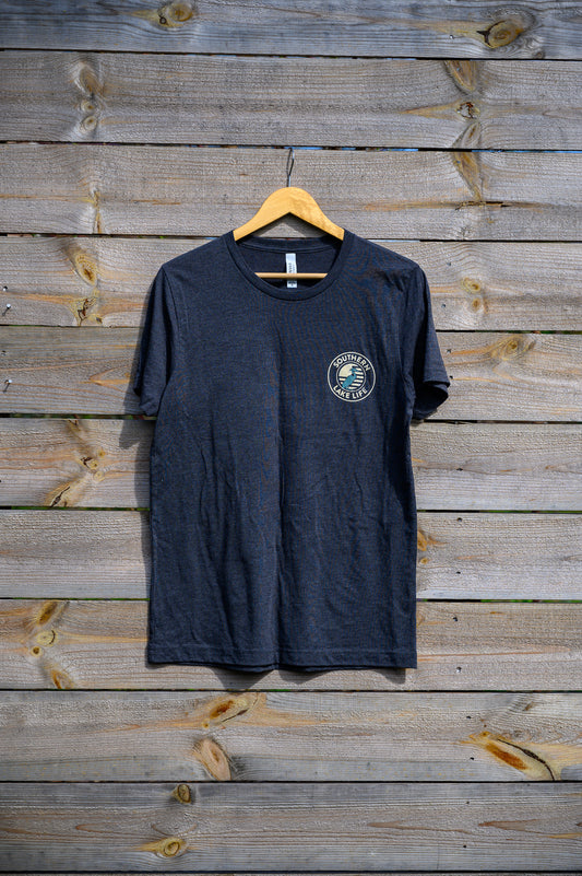 LAKESIDE CAMP TEE - CHARCOAL