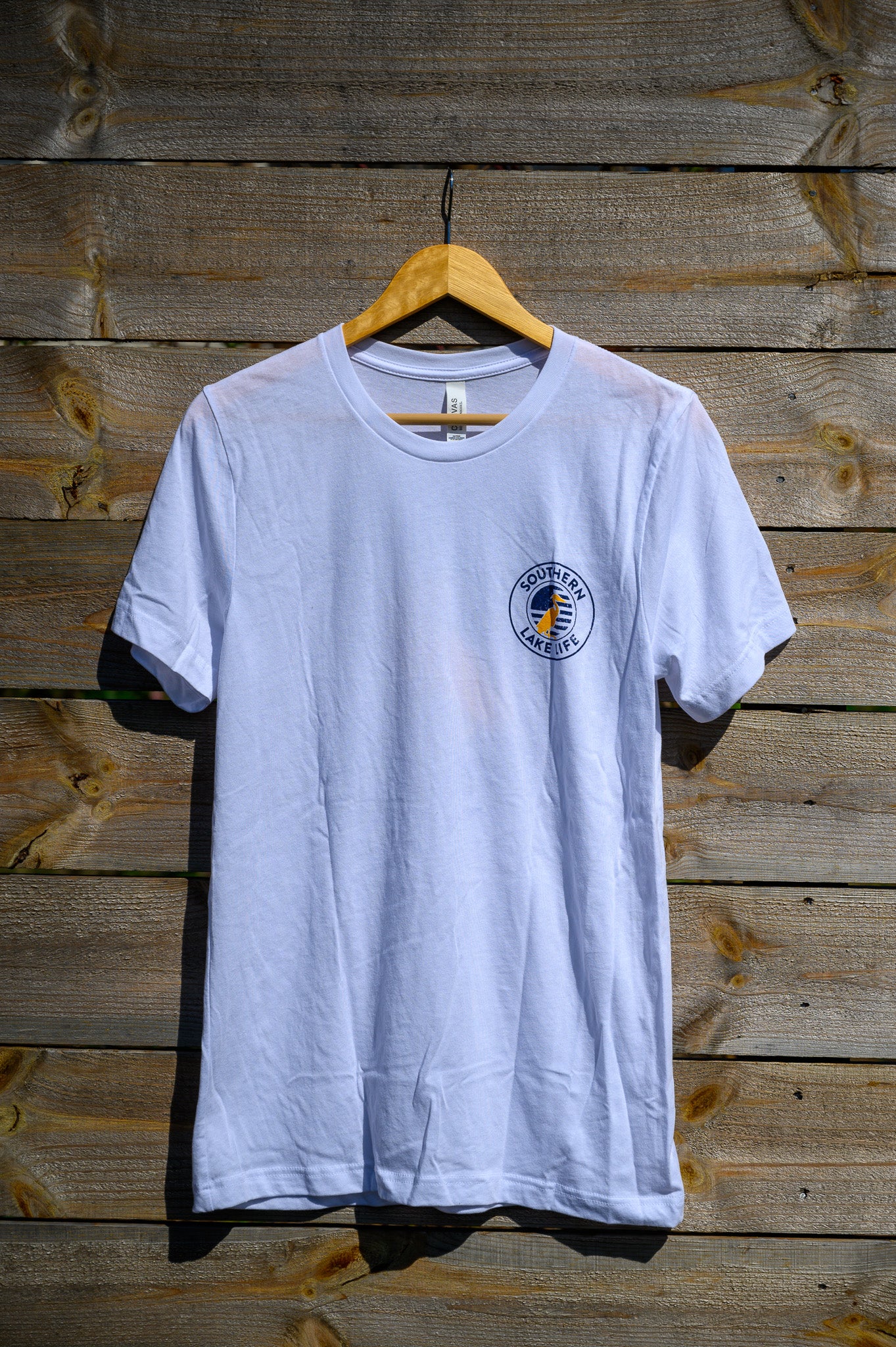 The Southern Lake Life: Circle Logo - Short Sleeve - White