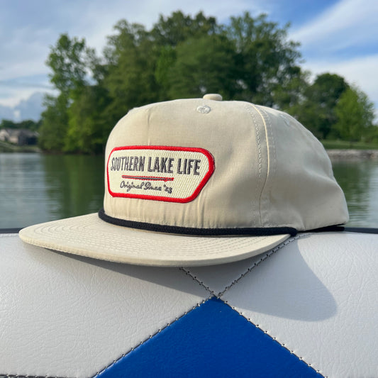 The Southern Lake Life: PATCH BISCUIT ROPE HAT