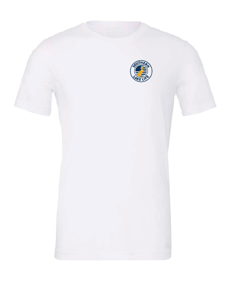 The Southern Lake Life: Circle Logo - Short Sleeve - White