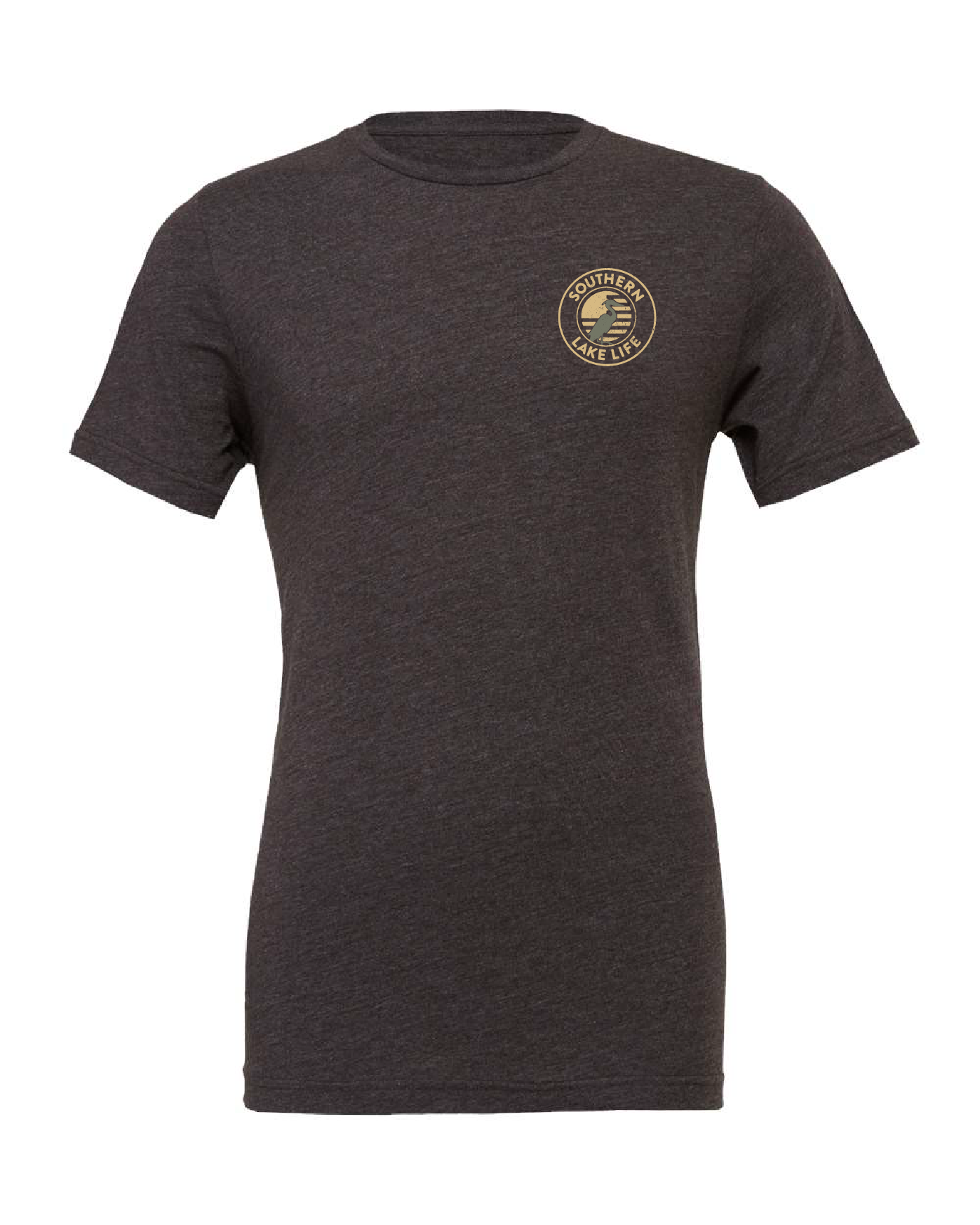 The Southern Lake Life: Bass Short Sleeve - Charcoal