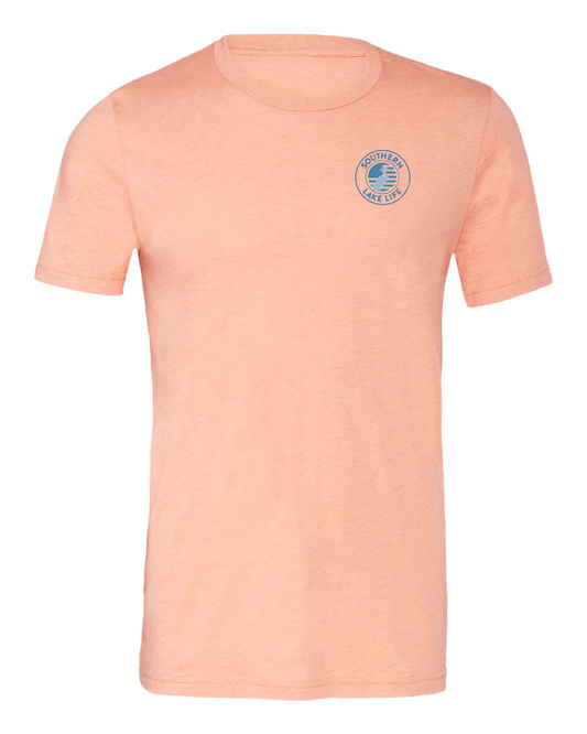 The Southern Lake Life - Heron Arch - Short Sleeve - Heather Sunset