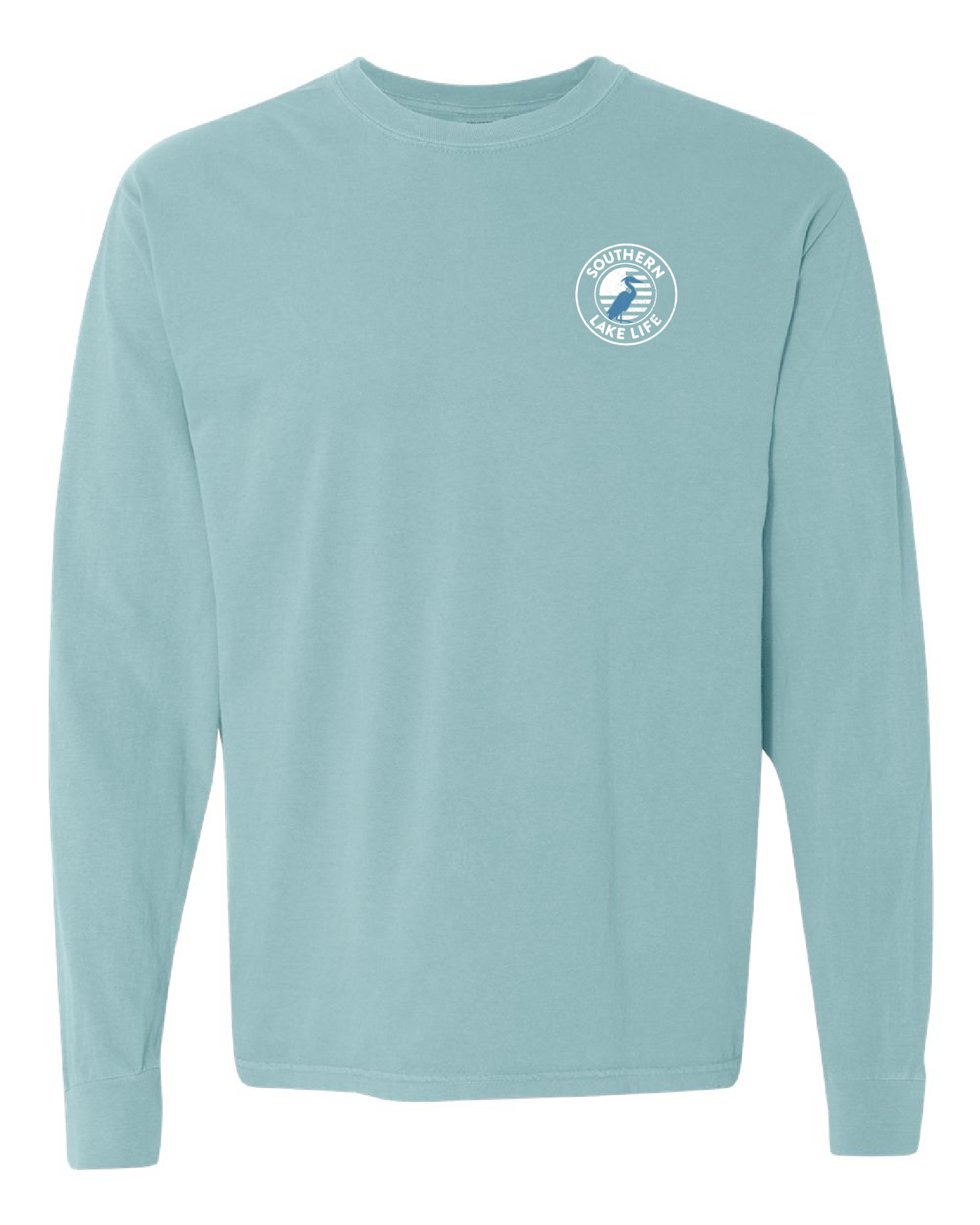The Southern Lake Life: Heron Arch - Long Sleeve - Chalky Mint
