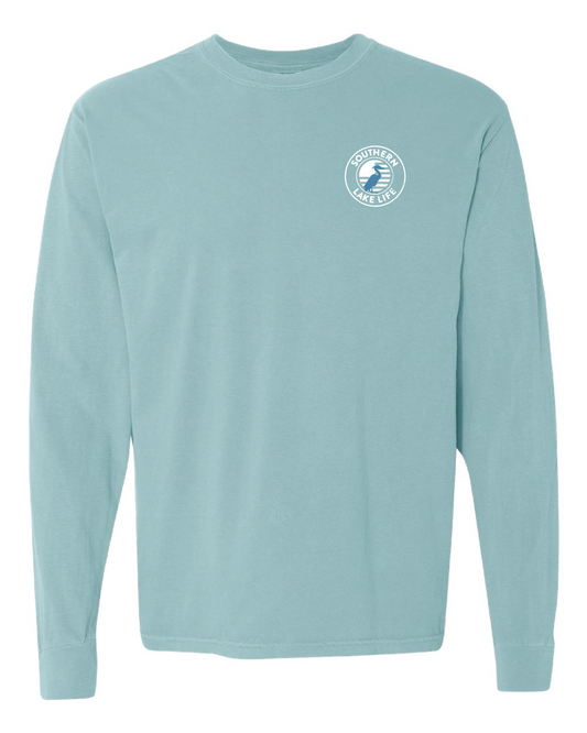 The Southern Lake Life: Heron Arch - Long Sleeve - Chalky Mint
