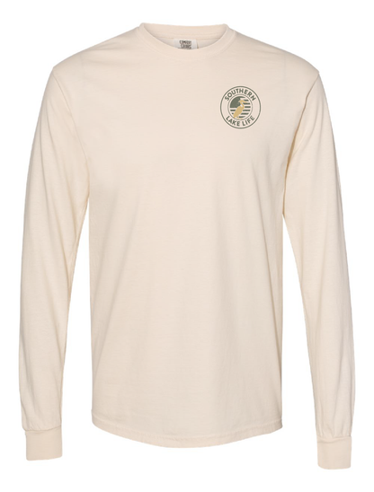 The Southern Lake Life: Bass Long Sleeve - Ivory