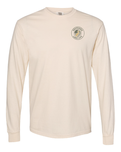 The Southern Lake Life - Camp - Long Sleeve - Ivory